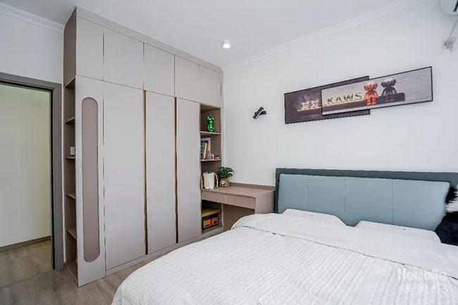 119㎡三居，極簡主義搭配+小清新元素，感受生活的輕便與舒適